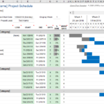 B Excel Free Gantt Chart Template For Excel