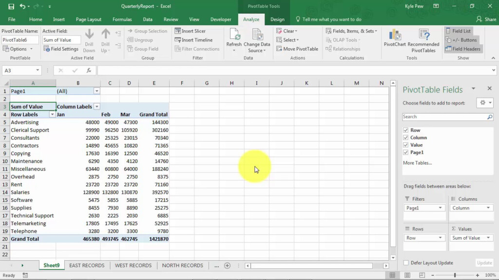 How To Combine Data From Multiple Worksheets In Excel 2010 Times 