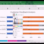 How To Make A 2D 100 Stacked Bar Chart In Excel 2016 YouTube
