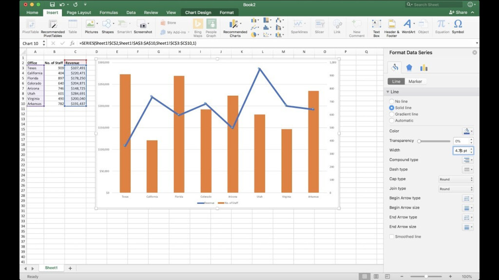 How To Plot Multiple Data Sets In One Excel Chart YouTube