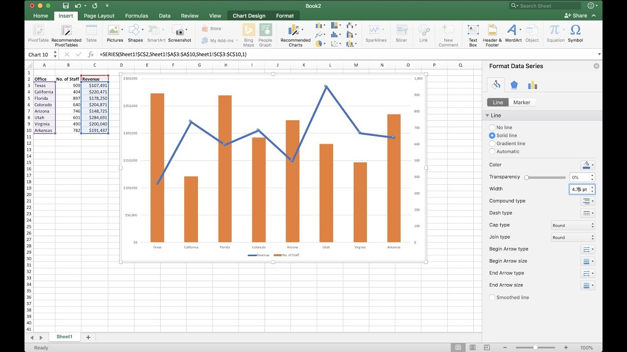 Excel Multiple Chart Types In One 2023 Multiplication Chart Printable