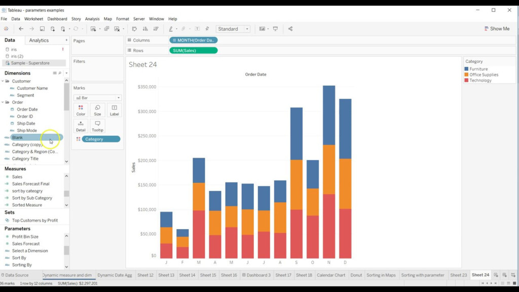 Tableau Tutorial 105 How To Show Multiple Color Categories In Tableau 