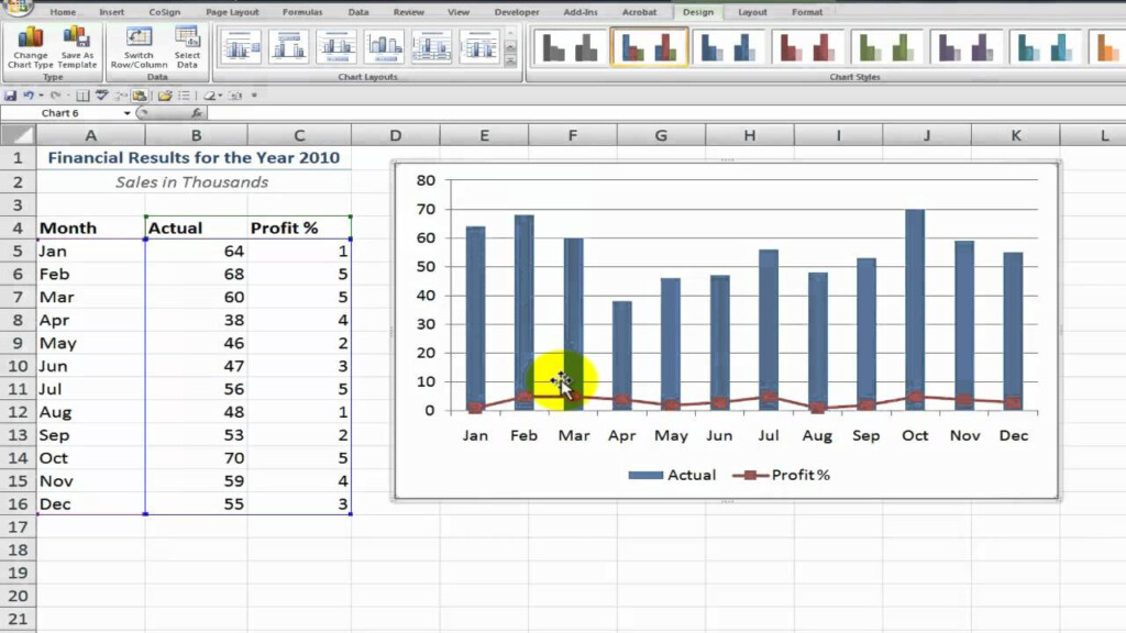 Creating Combination Charts In Excel YouTube