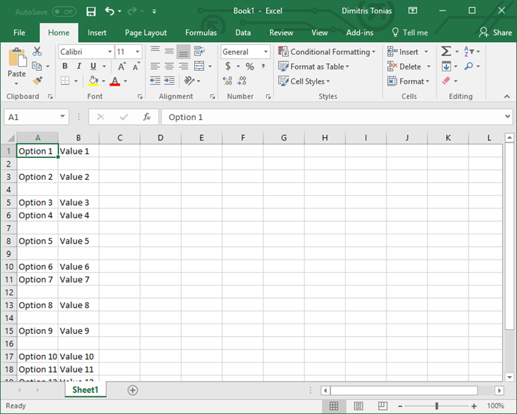 Delete Multiple Blank Rows And Columns In Excel Dimitris Tonias