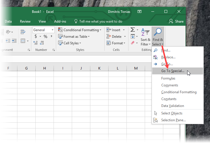 Delete Multiple Blank Rows And Columns In Excel Dimitris Tonias