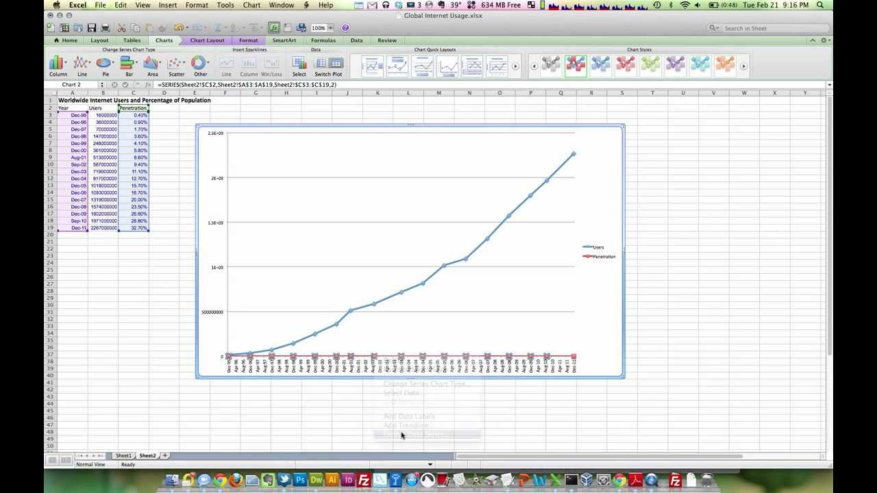 Excel How To Graph Two Sets Or Types Of Data On The Same Chart YouTube
