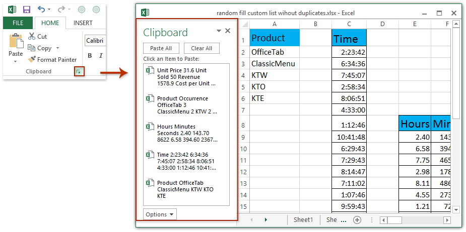 How To Copy Multiple Selections Or Ranges In Excel 