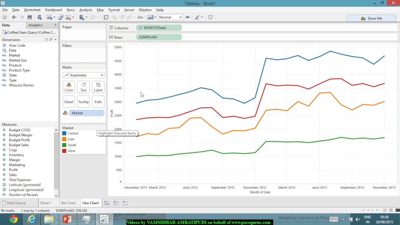 Line Charts In Tableau YouTube