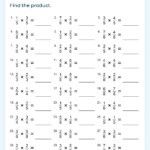 4th Grade Multiplication Worksheets Free Printable Multiplication