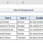 Combine Multiple Columns Into One Column In Excel ExcelDemy