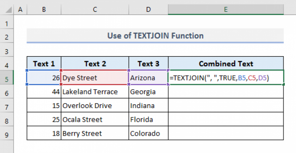 Combine Multiple Columns Into One Column In Excel ExcelDemy