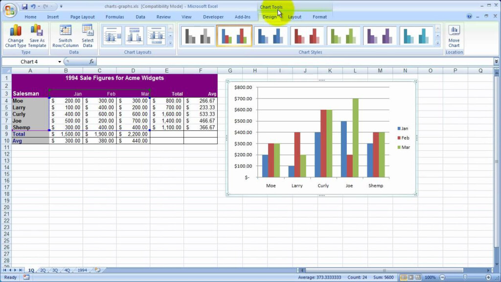 Create A Column Chart In Excel YouTube