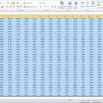 How To Create A Multiplication Table 1 100 In MS Excel YouTube