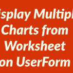 How To Display Multiple Charts From Excel Worksheet On UserForm YouTube