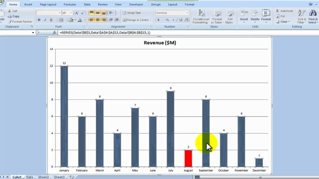 How To Format Individual Data Points In Excel Chart YouTube