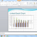 How To Link An Excel Chart Into A PowerPoint Presentation YouTube