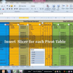 How To Link Multiple Pivot Tables In Excel YouTube