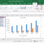 MS Excel 2016 How To Create A Column Chart