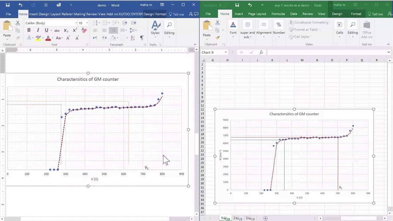 Transferring Tables And Graphs From Excel To Word YouTube