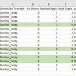 Vba Highlighting Rows In Excel Based On Detecting Number Patterns